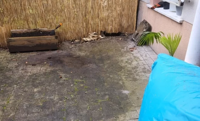 Débouchage de canalisation sur une terrasse à Pessac, Pessac, Hydrocan Assainissement
